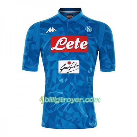 Billige Fotballdrakter Napoli Hjemmedraktsett 2018/19 Kortermet